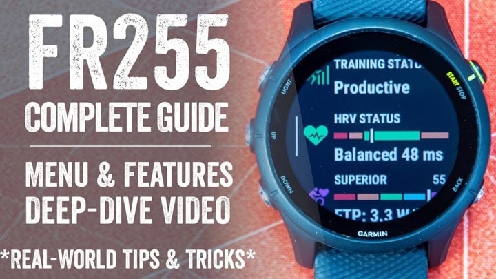 Garmin Forerunner 255 Complete Beginners Guide Features Overview