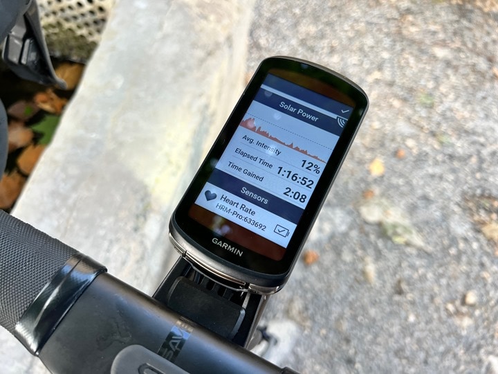 New Garmin Edge 1040 Solar boasts a 100-hour battery