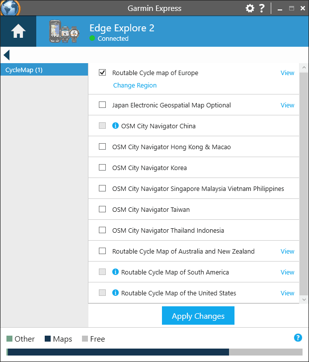 Garmin edge explore discount maps