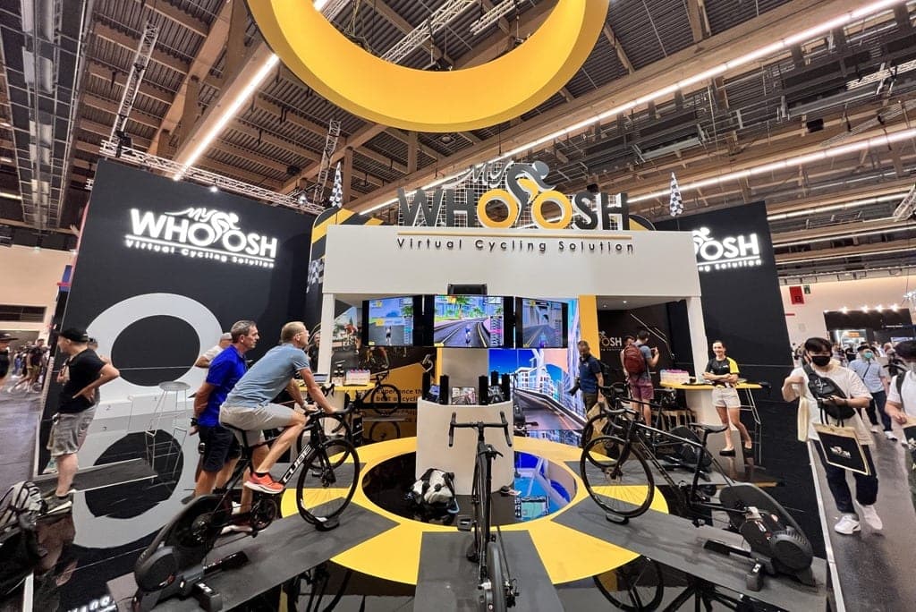 A Look at MyWhoosh Indoor Cycling App A First Ride Explainer DC