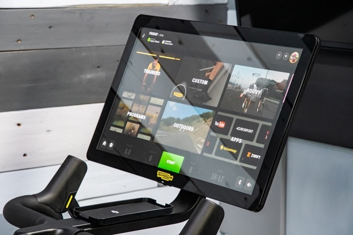 Technogym best sale bike monitor