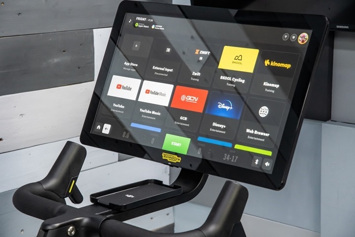 Technogym spin bike monitor hot sale