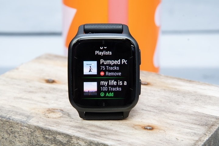 Spotify garmin venu discount sq