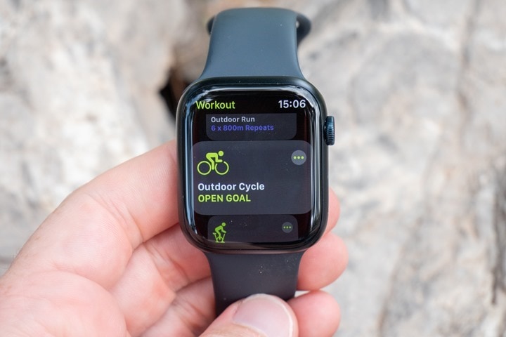 Will apple watch online track workout without phone