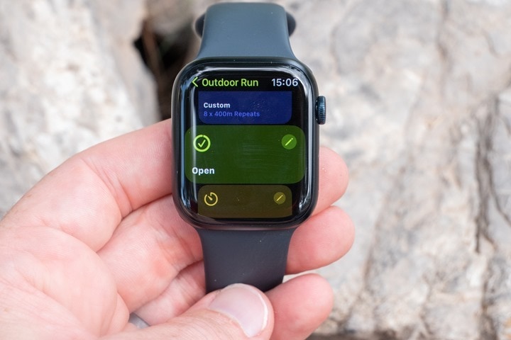 Fartlek cheap apple watch