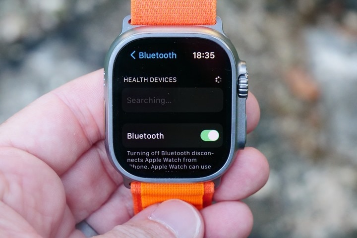 Bluetooth on clearance iwatch