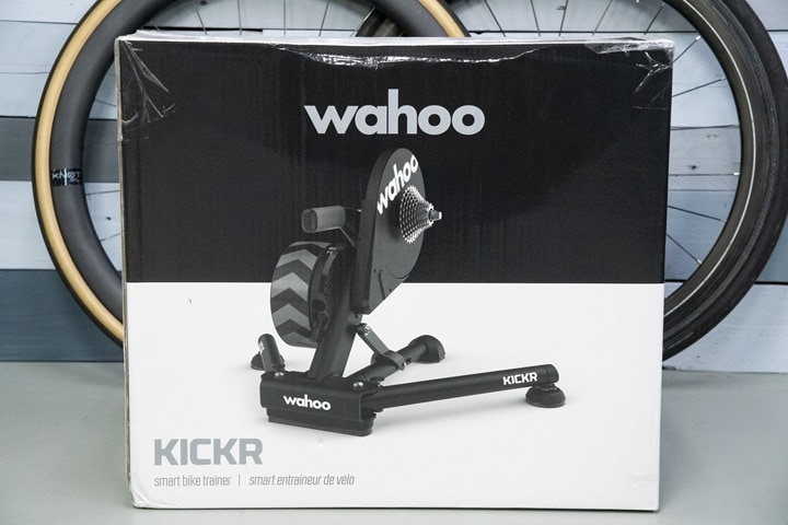 Wahoo kickr in the on sale box