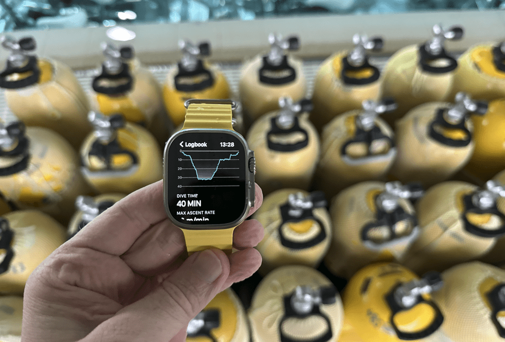 Apple watch scuba online diving