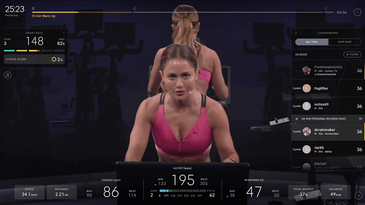 Peloton-PowerZoneworkout