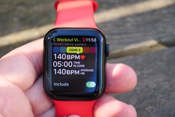 How to set activity online level on apple watch