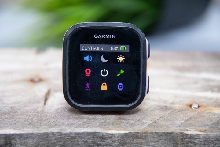 Garmin Bounce Controls thumb