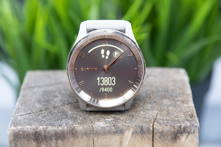 GARMIN vivomove Trend French Gray Cream Gold(Suica対応) GARMIN