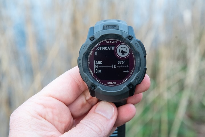 Garmin instinct altimeter sale