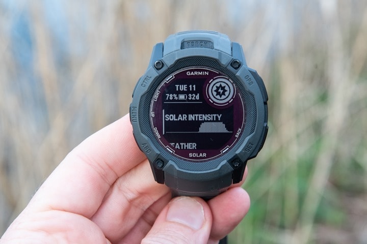 Garmin instinct best sale weather widget