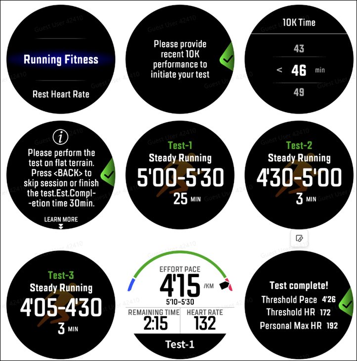 RunningFitnessTest