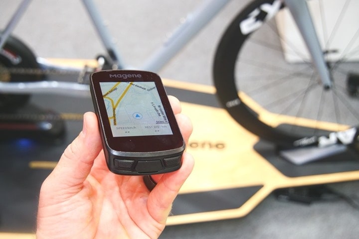 Premier aperçu du nouvel ordinateur de vélo GPS C606 de Magene, le L308 Smart Bike Lights