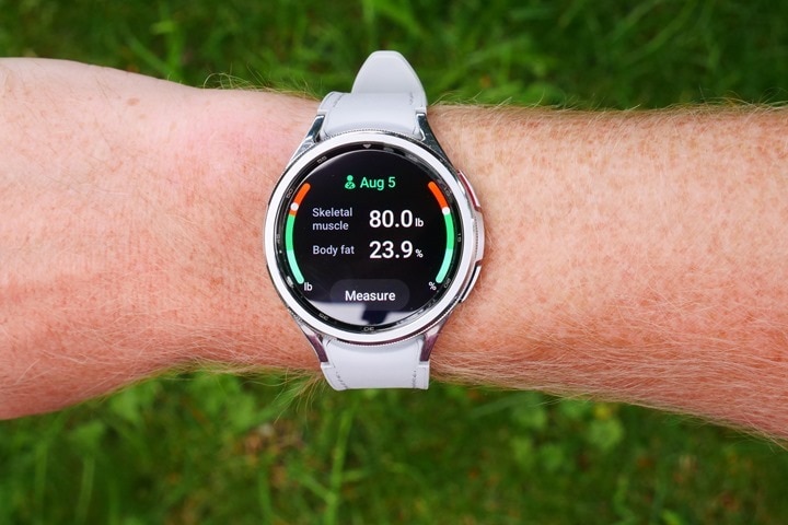 Galaxy watch discount active right wrist