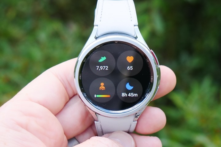 SamsungWatch6-DailyStats