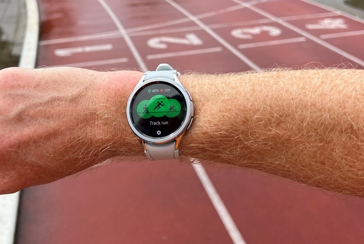 Galaxy watch gps clearance tracking