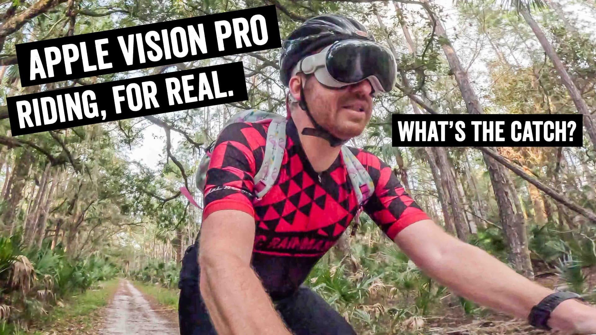Apple Vision Pro e il ciclismo: testato indoor e outdoor!