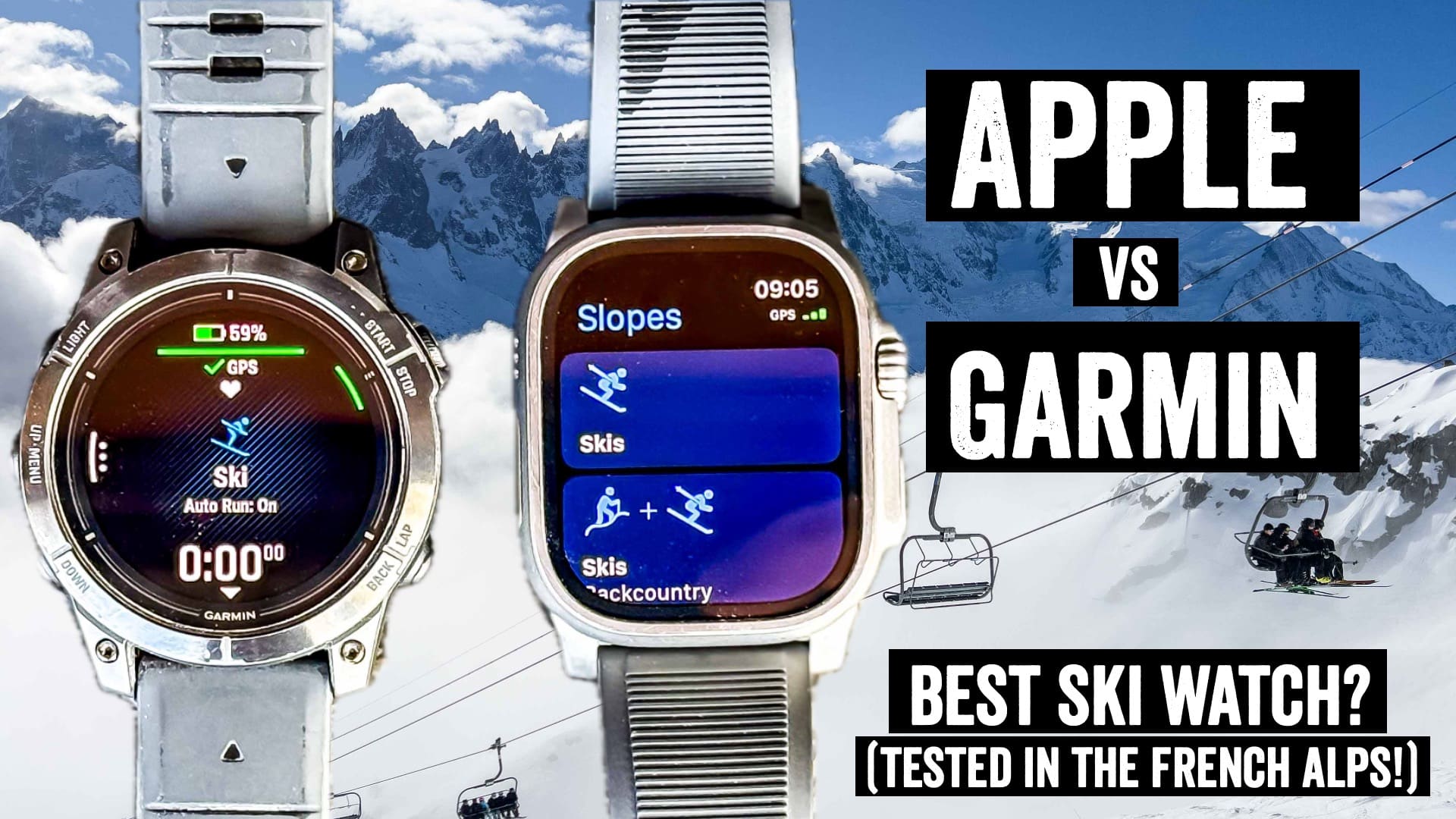 Apple Watch vs Garmin Watch: Skiing Features Tested!