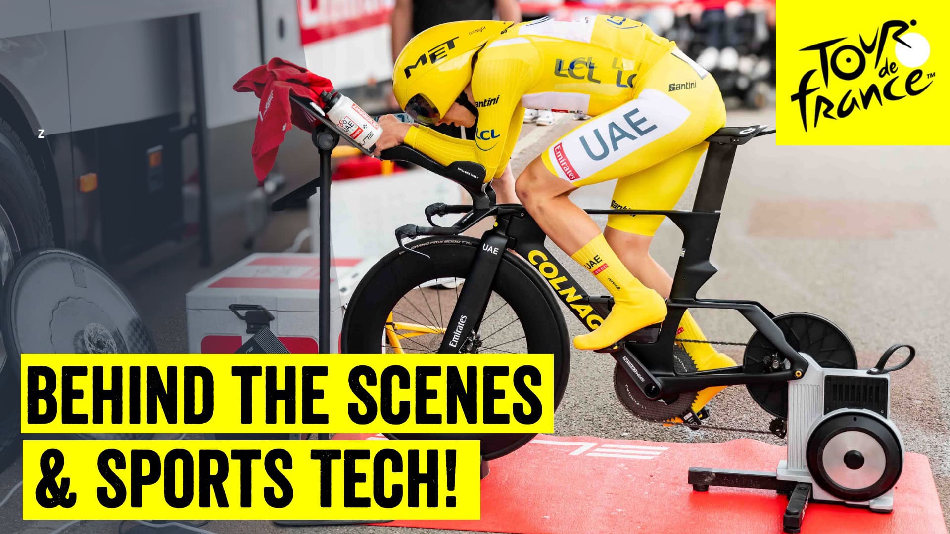 Dans les coulisses du Tour de France et de la technologie sportive !