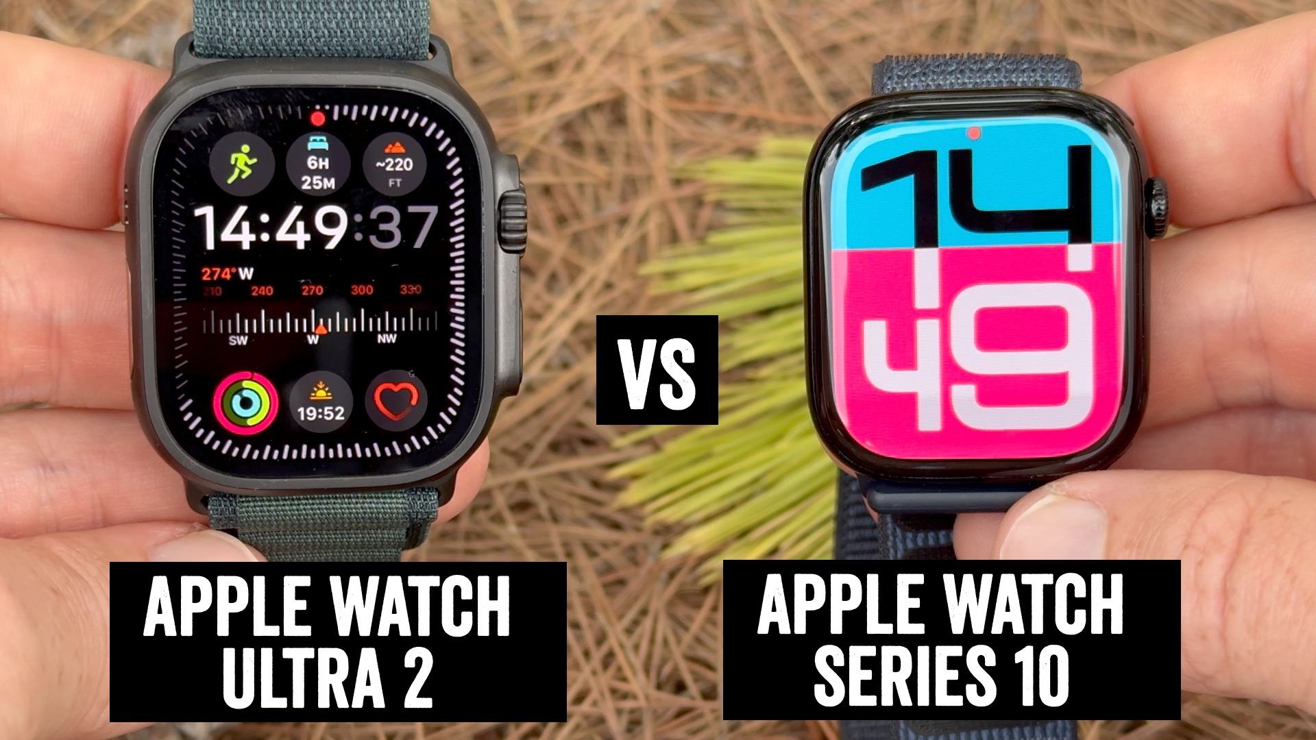 Apple Watch Ultra 2 vs Apple Watch Series 10: Every Difference Detailed