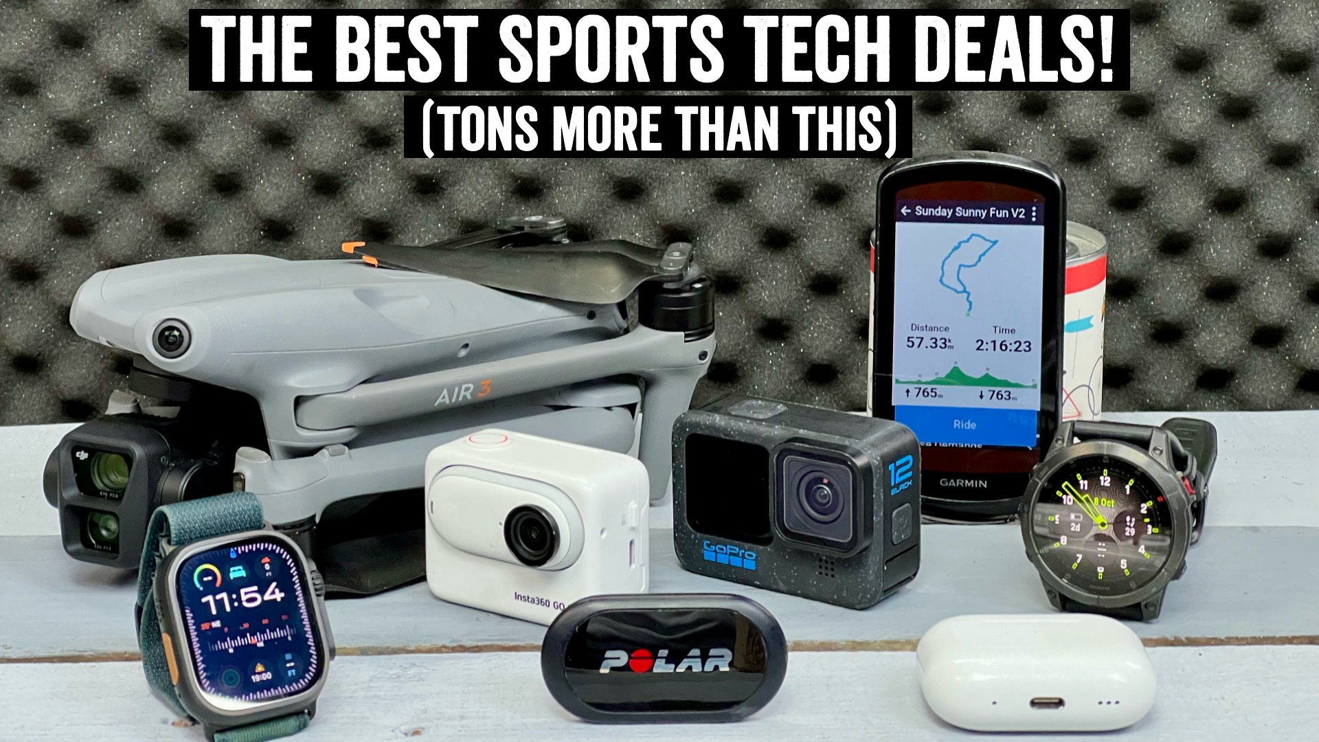 Huge Sports Tech Amazon Deals List!