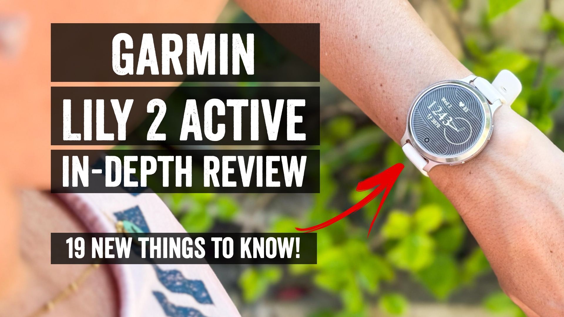 Garmin Lily 2 Active In-Depth Review: Now with GPS!