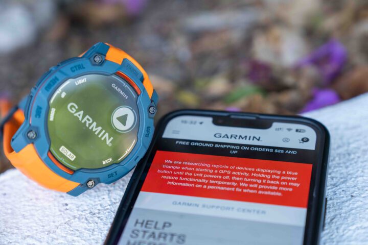 Garmin watch file explorer GPE.bin location