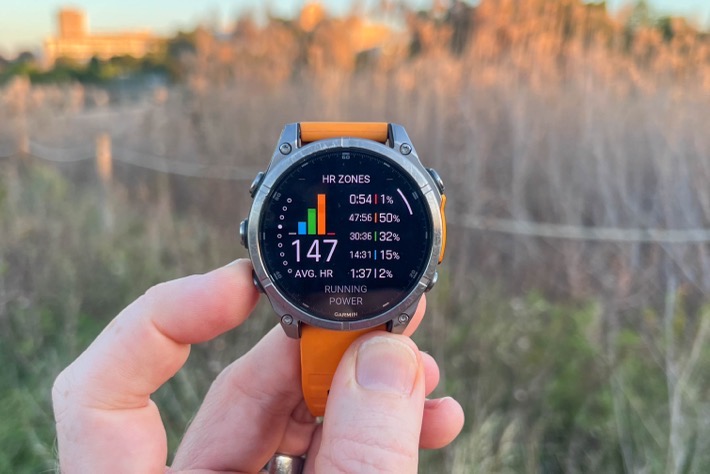 Garmin Fenix8 Summary HRM200.