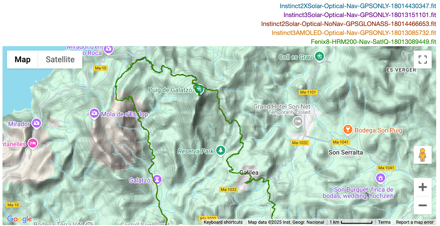 Instinct3 Hike GPS1.