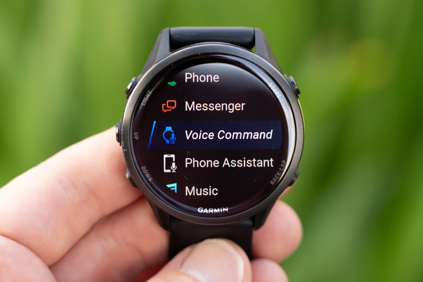 GarminFR970 VoiceCommand.