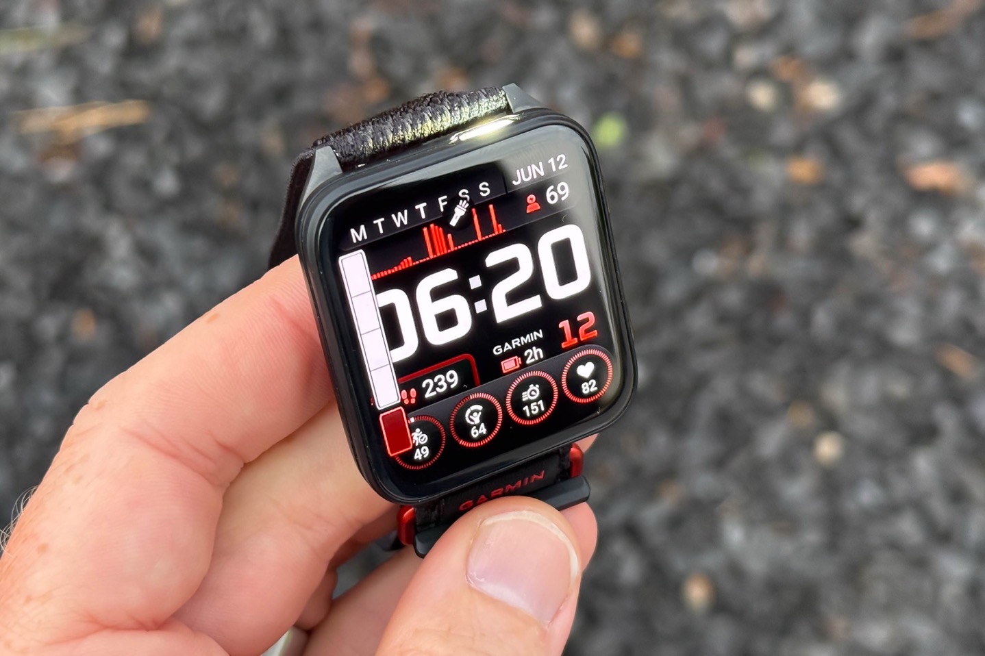 GarminVenu1 FlashlightControls.