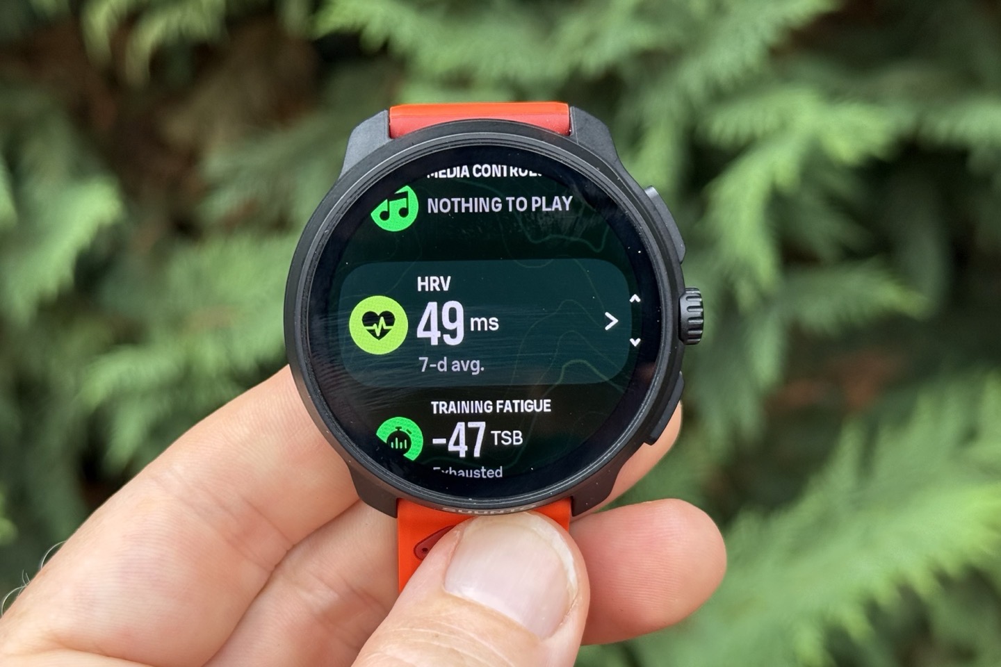 Suunto Race2 HRV.