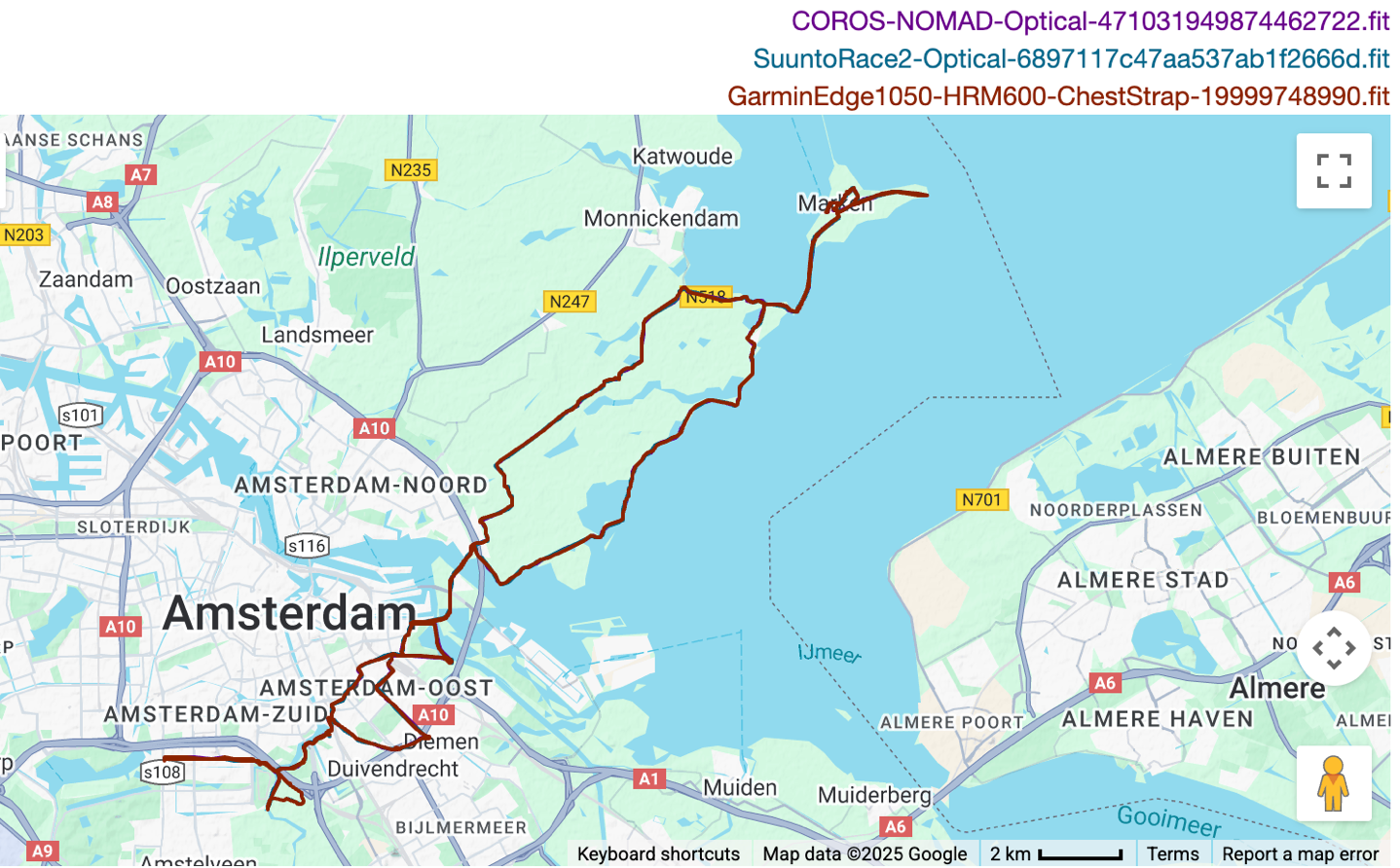 SuuntoRace2 GPS Cycling.
