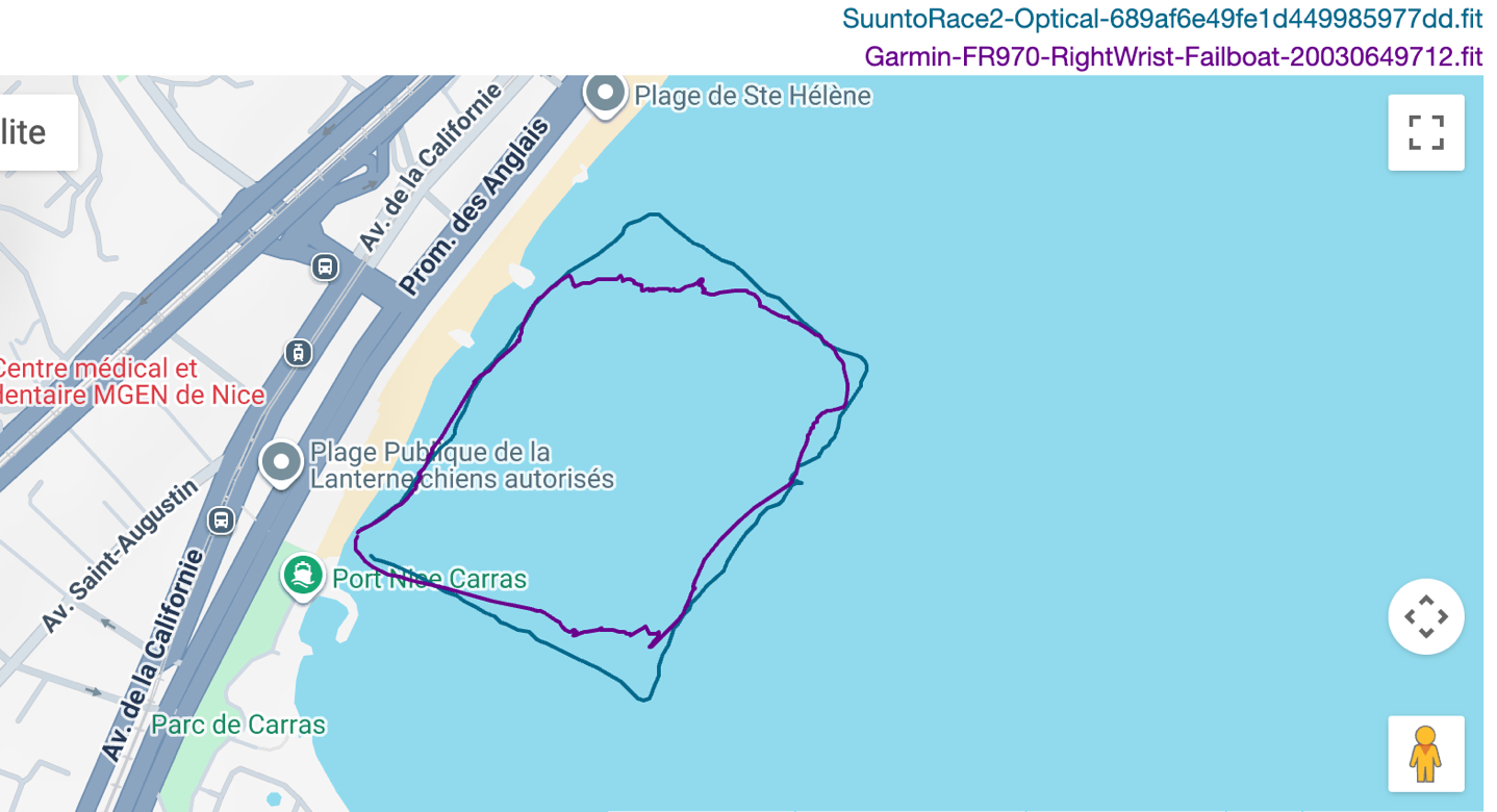 SuuntoRace2 Swim.