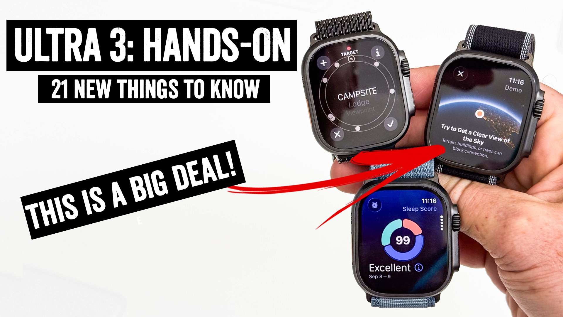 Apple Unveils Apple Watch Ultra 3 with Satellite Messaging, Enhanced Display, and Advanced Health Features