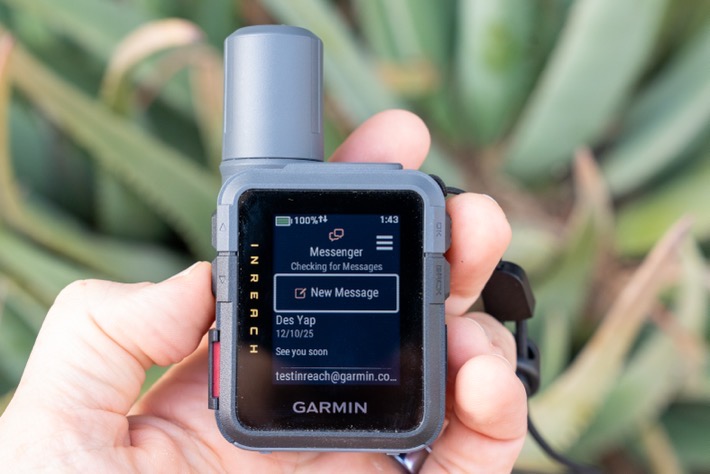 Garmin inReach Mini3 Messaging2.