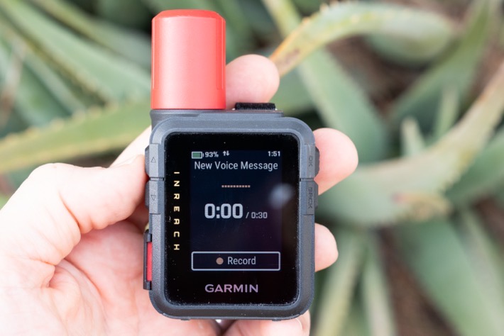 Garmin inReach Mini3 Plus VoiceMessage.