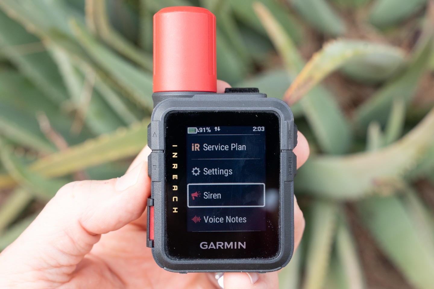 Garmin inReach3 EmergencySiren.