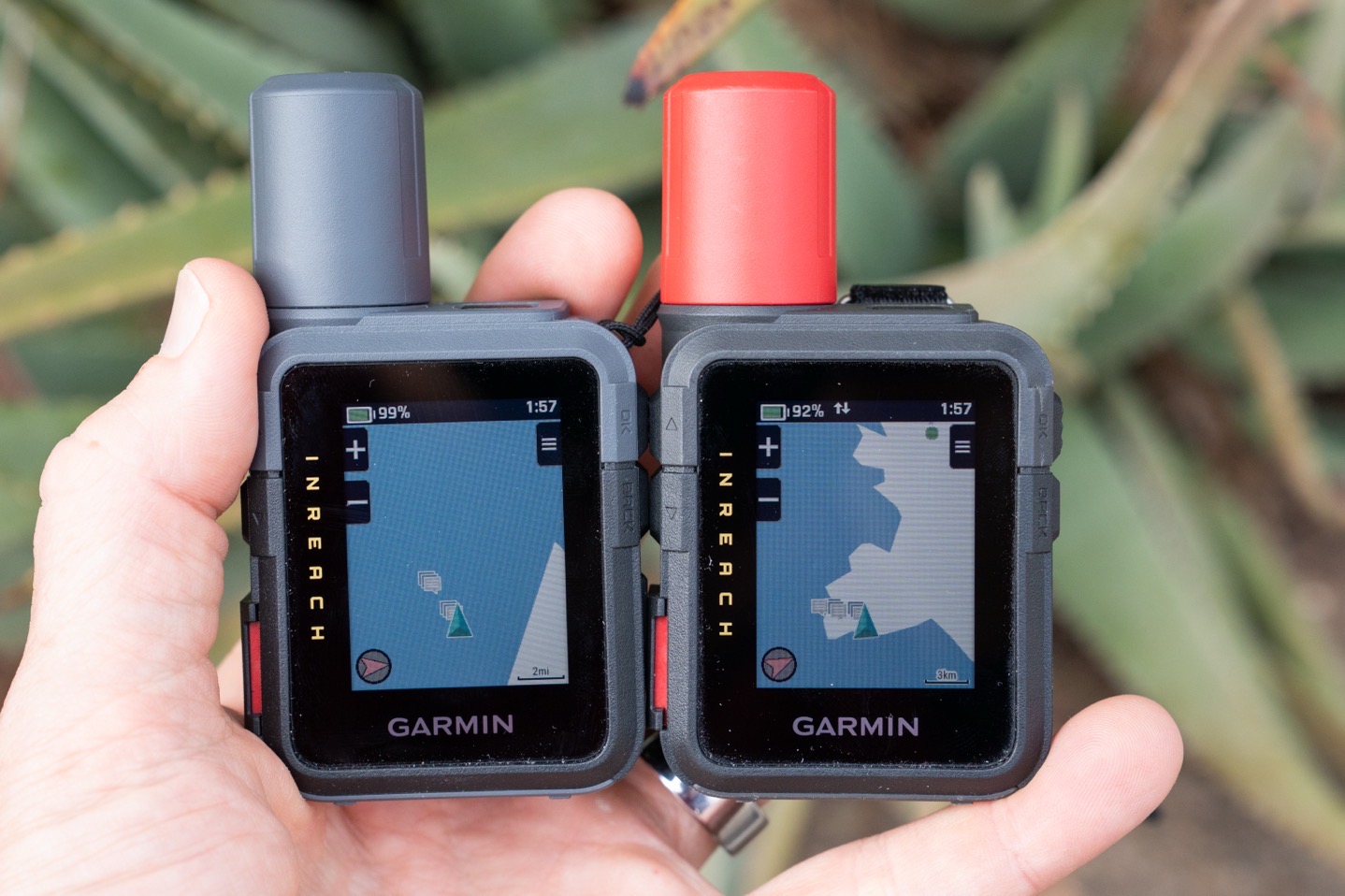Garmin inReachMini3 Navigation.