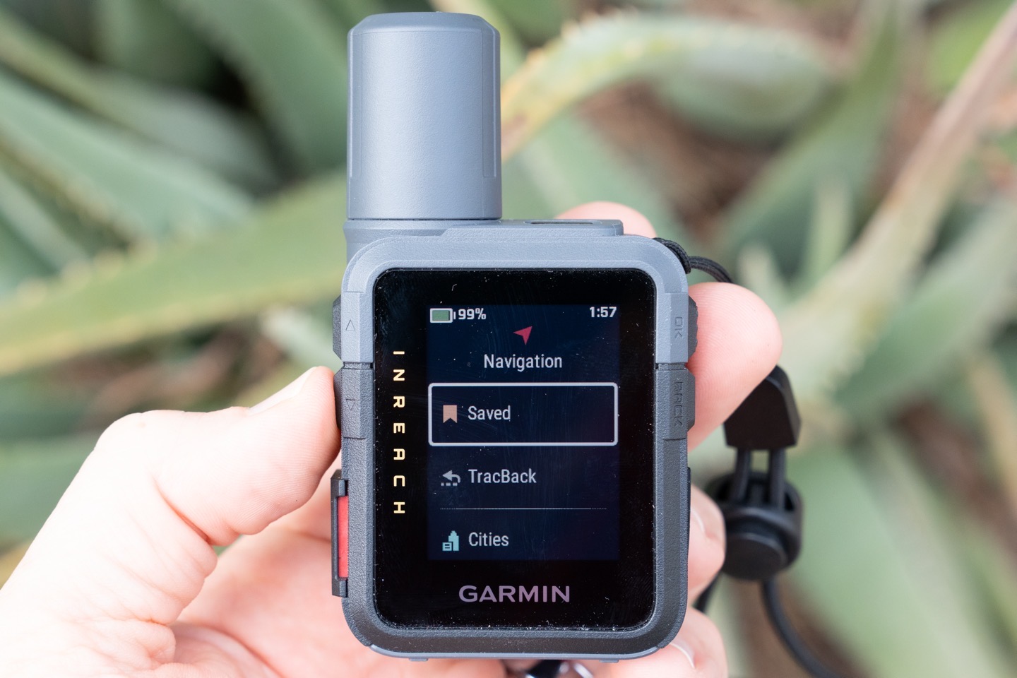 GarminINreachMini3 NavOptions.