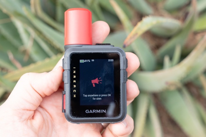 GarmininReachSiren NotBeepingYet.