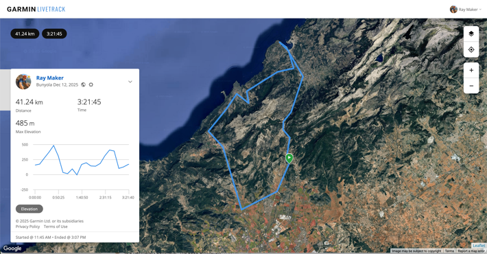 LiveTrackCycling inReach3.