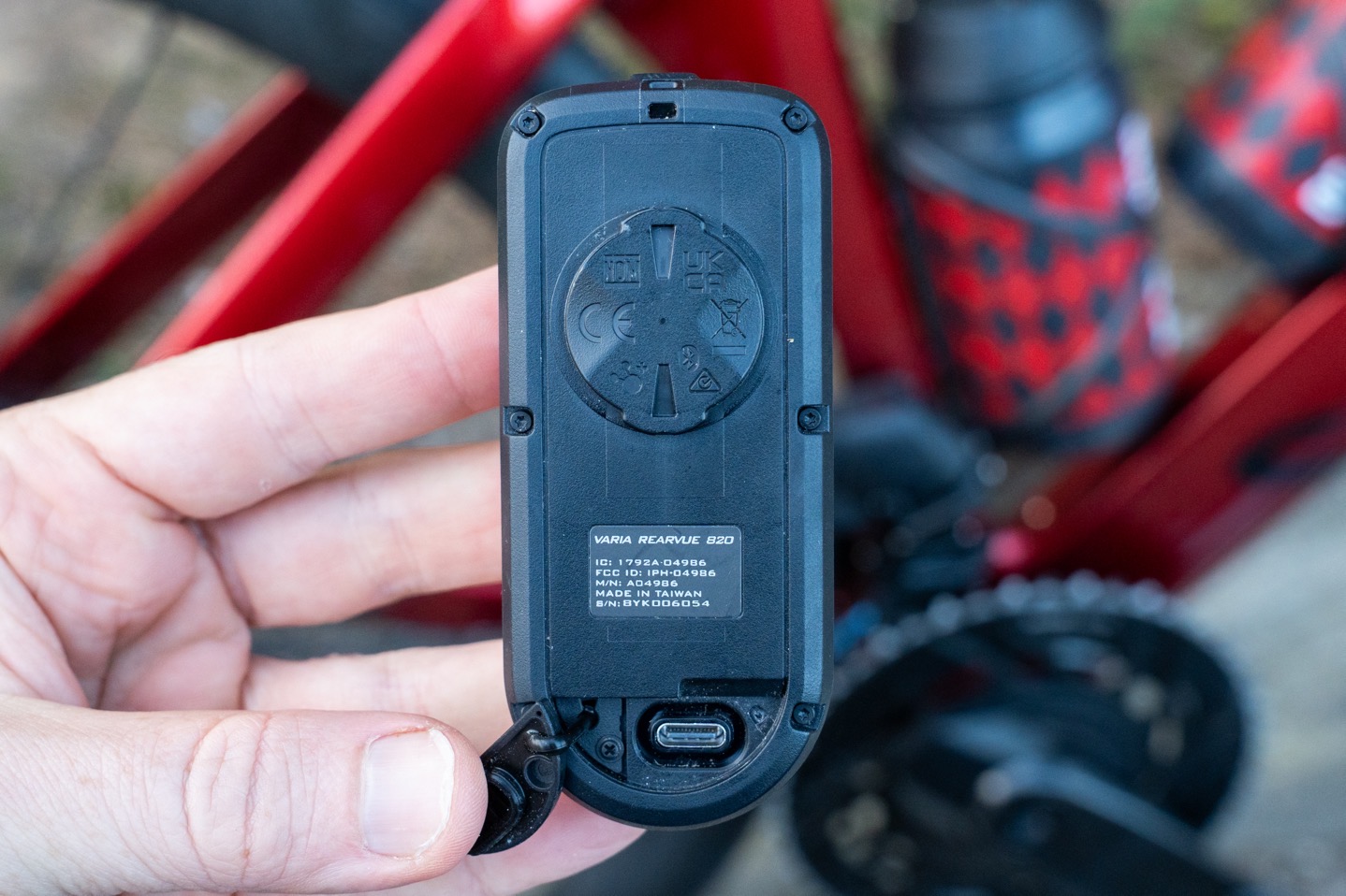 Garmin VariaRearView820 USBC.