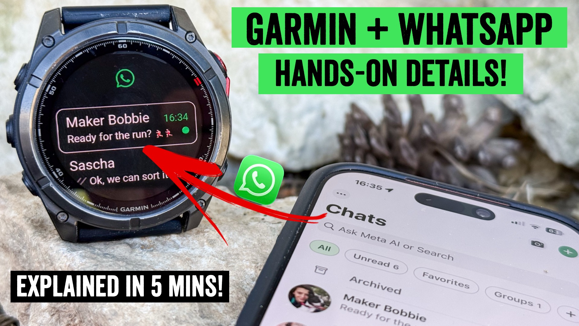 Garmin Smartwatches Introduce WhatsApp Messaging Integration for Faster Notifications