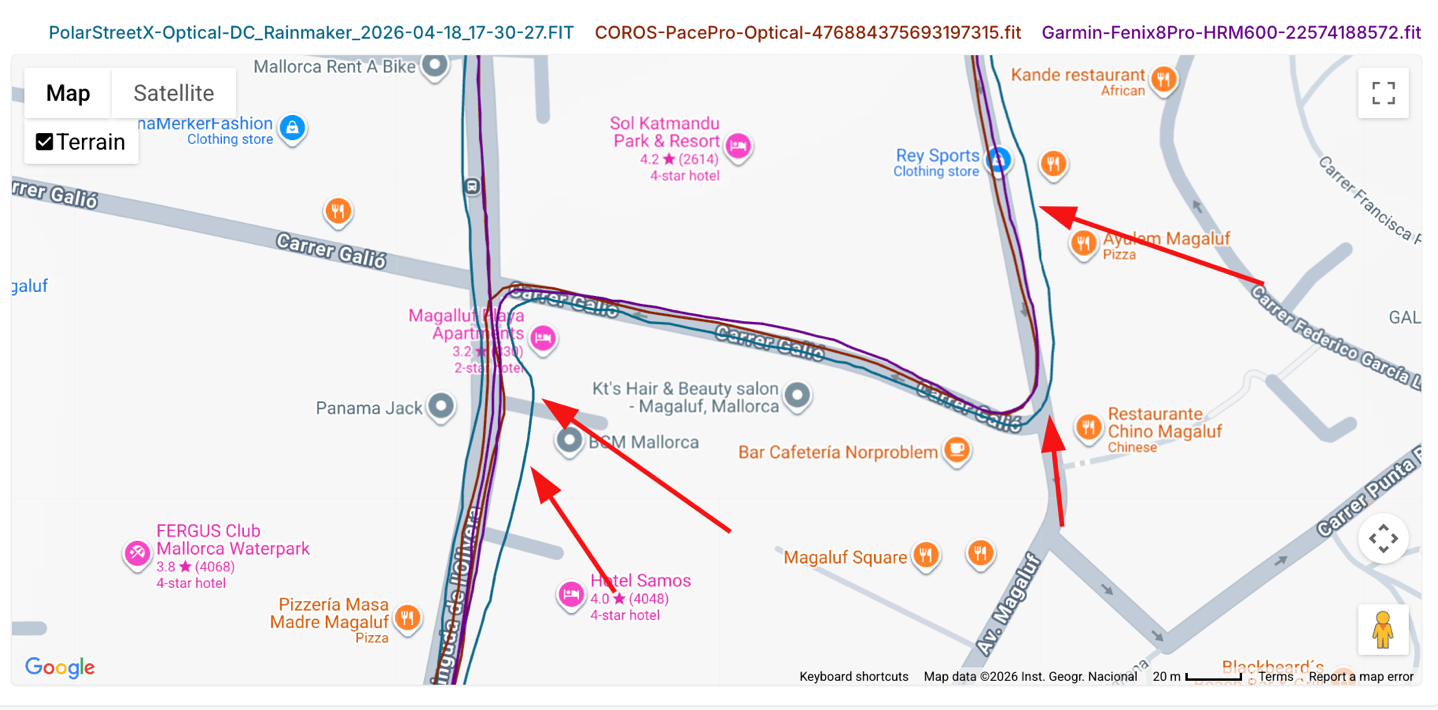 PolarStreetX GPS MagalufHM.