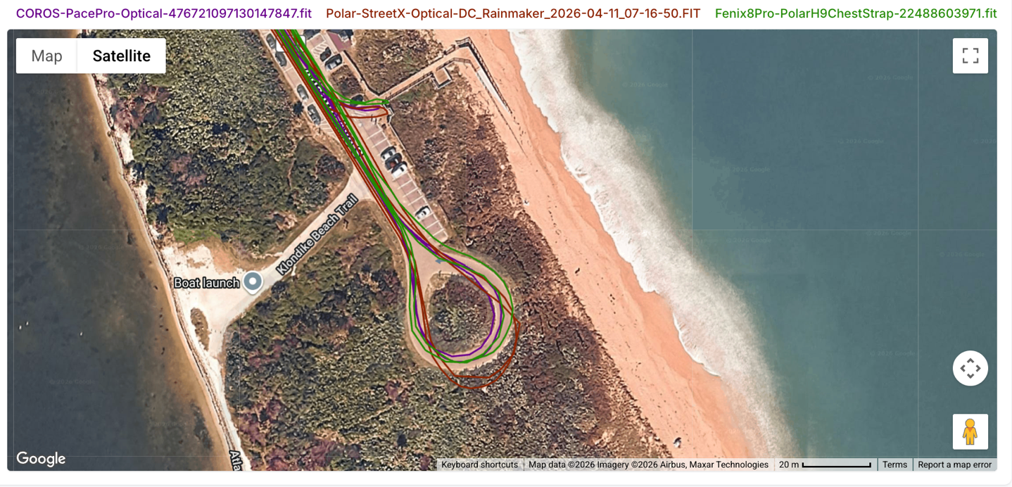 PolarStreetX GPS RidingFlorida2.