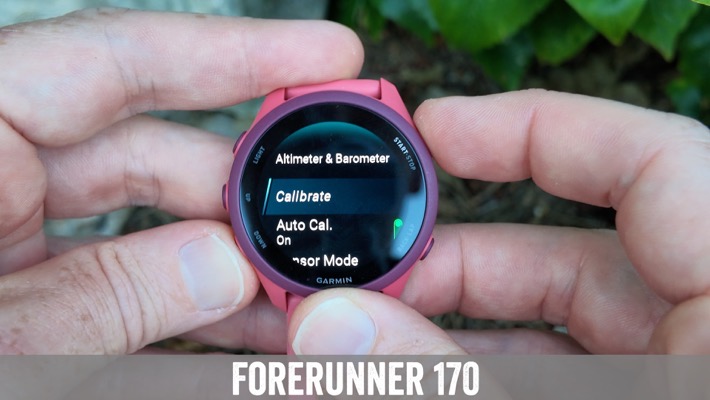 FR170 Altimeter.